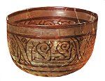 Glass bowl. Egypt, 11th century.