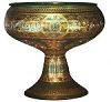 Goblet from the time of the Seljuk dynasty. Click for larger image.