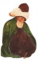 Mevlana Jelaluddin Rumi. Click for larger image.