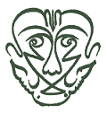 Bektashi calligraphic face